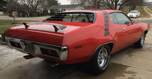 1971 Plymouth Roadrunner By Larry Boggs image 2.