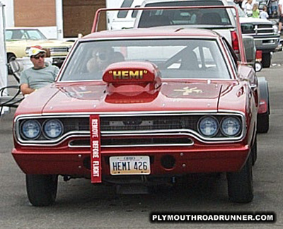 1970 Plymouth Road Runner. Photo from 1999 Mopar Nationals – Columbus, Ohio.