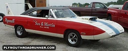 1970 Plymouth Road Runner Super Bird. Photo from 2000 Chrysler Classic – Columbus, Ohio.