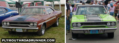 Plymouth Road Runners. Photo from 2000 Mopar Nationals – Columbus, Ohio.