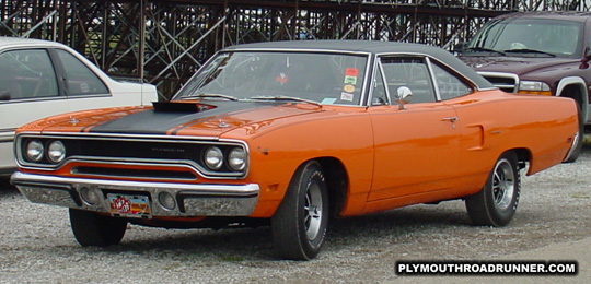 1970 Plymouth Road Runner. Photo from 2001 Chrysler Classic – Columbus, Ohio.