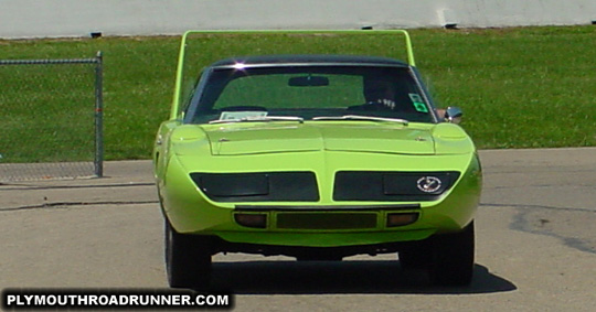 1970 Plymouth Road Runner Superbird. Photo from 2001 Chrysler Classic – Columbus, Ohio.