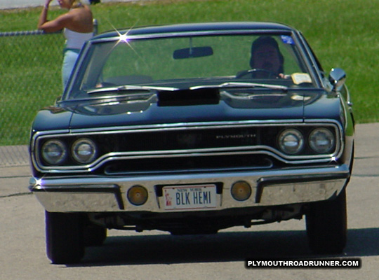 1970 Plymouth Road Runner. Photo from 2001 Chrysler Classic – Columbus, Ohio.