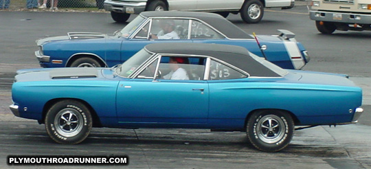 1968 Plymouth Road Runner. Photo from 2001 Chrysler Classic – Columbus, Ohio.