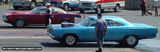 1969 Plymouth Road Runner. Photo from 2001 Chrysler Classic – Columbus, Ohio.