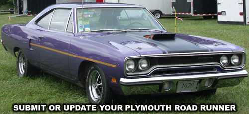 1970 Plymouth Roadrunner. Photo from the 2012 Mopar Nationals Event.